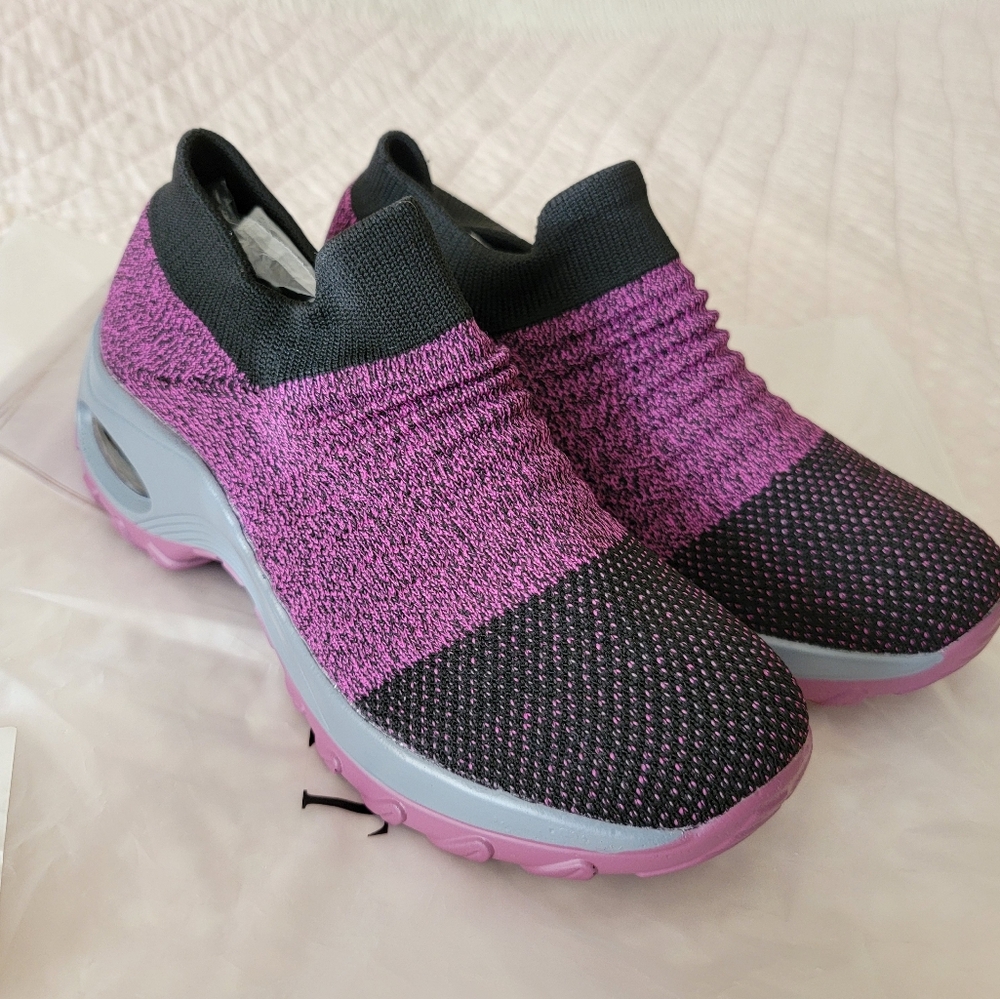 New Hypersoft Sneaker Purple Size 5.5